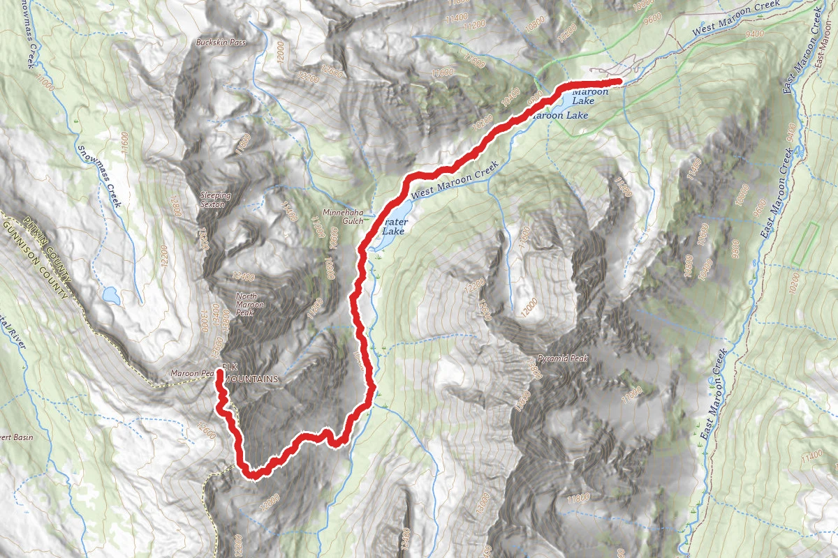 Maroon Peak Trail
