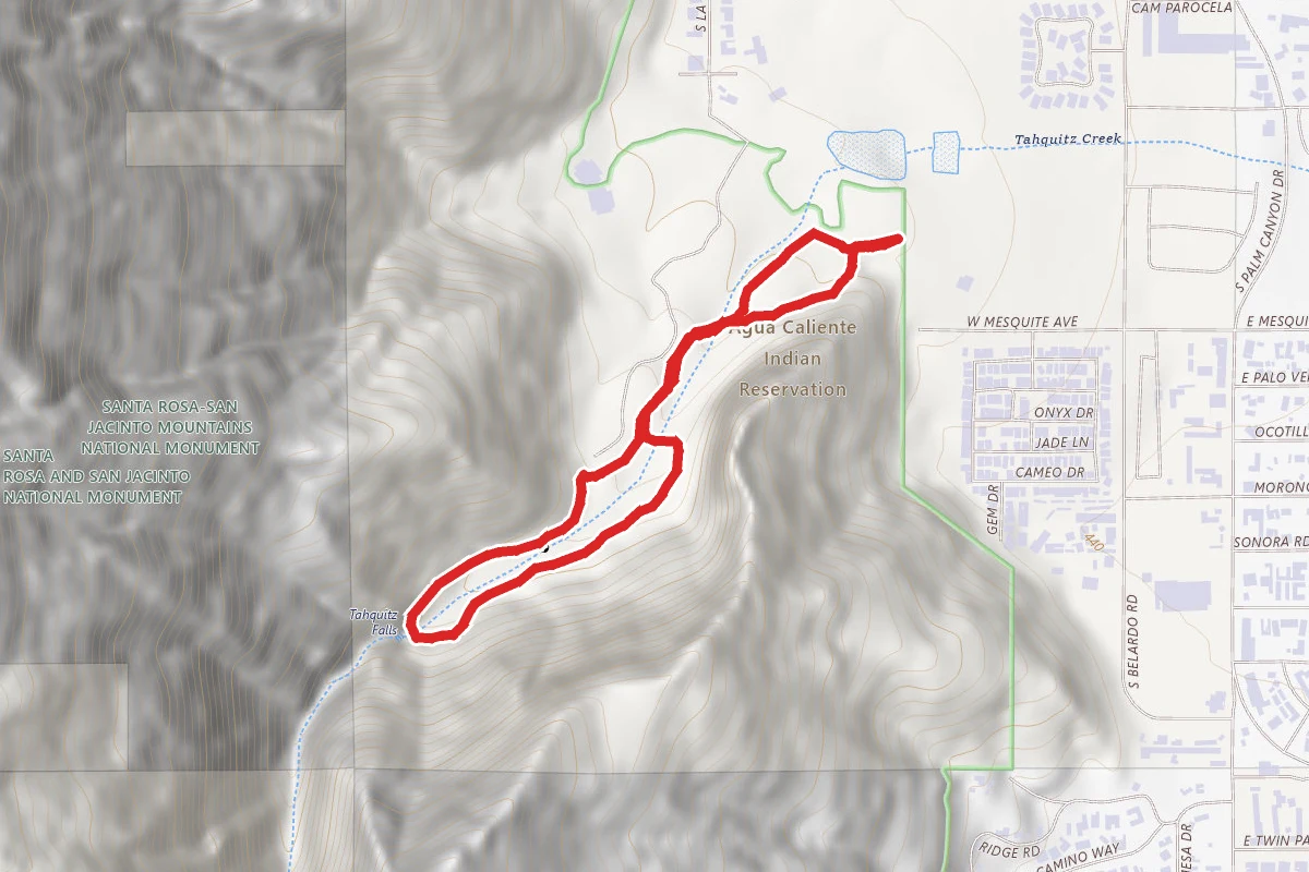 Tahquitz Canyon Loop Trail