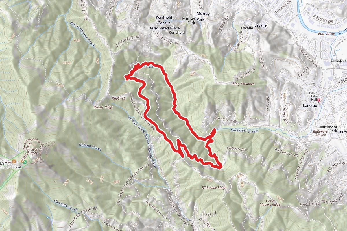 Dawn Falls and Hoo-Koo-E-Koo Loop