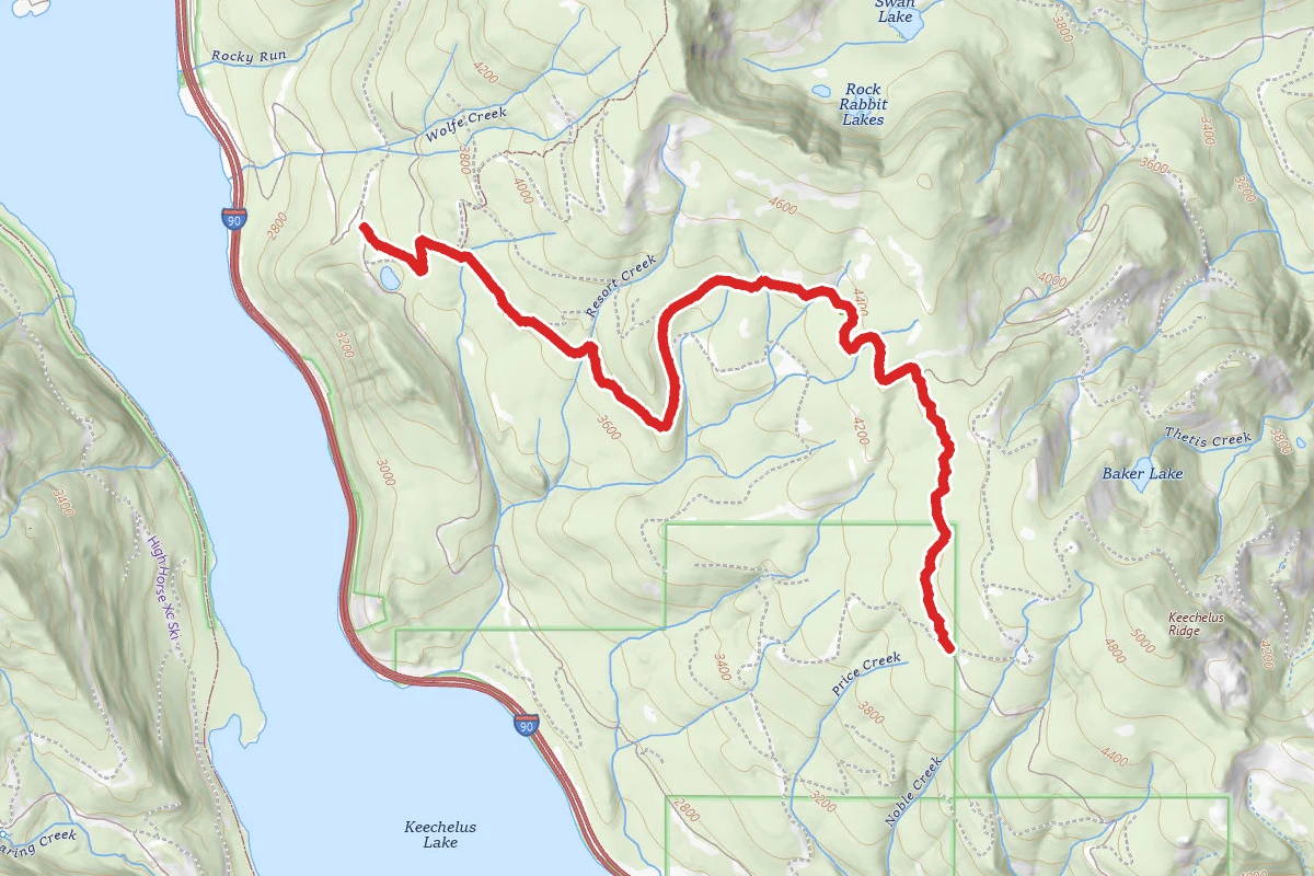 Keechelus Ridge