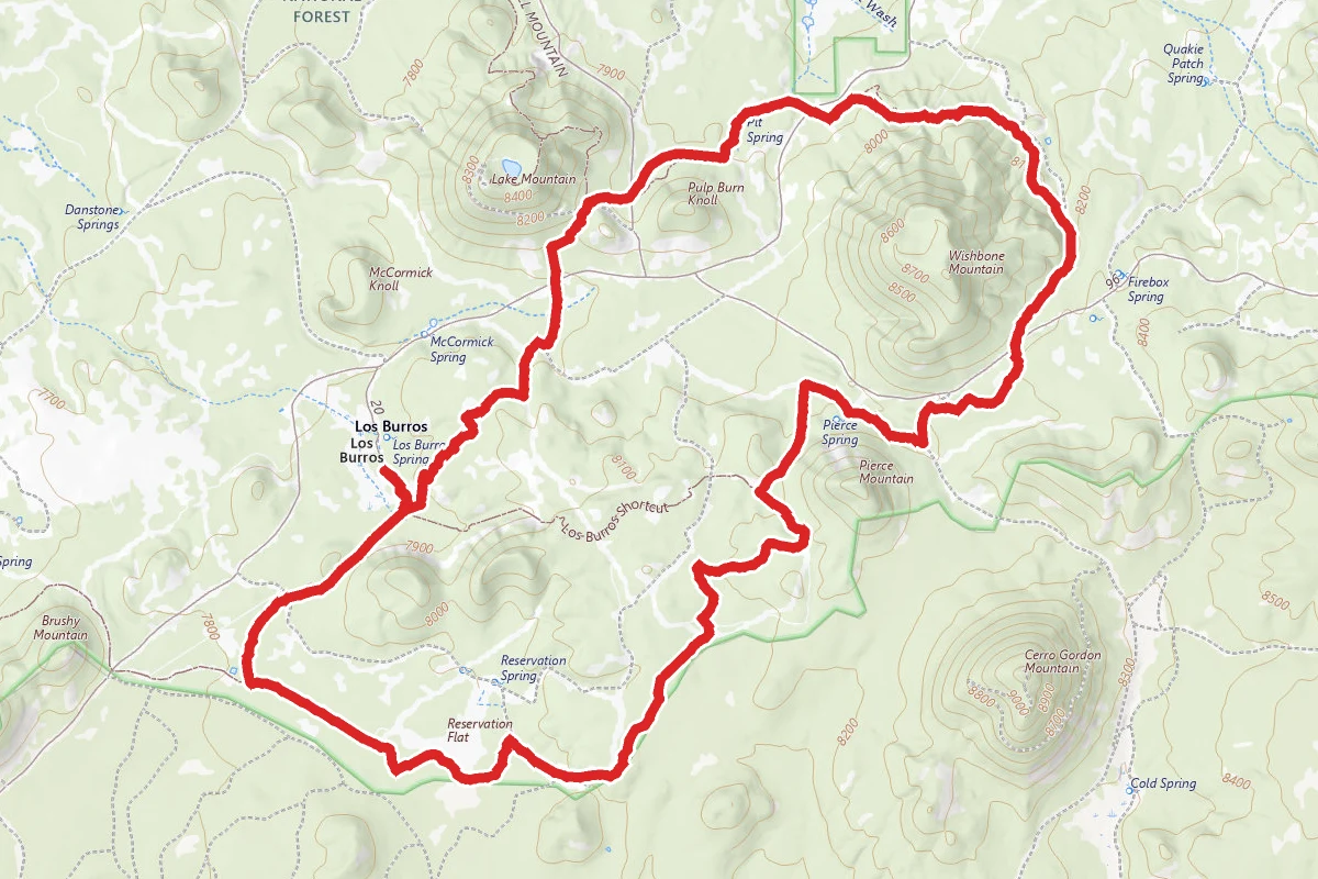 Los Burros Trail