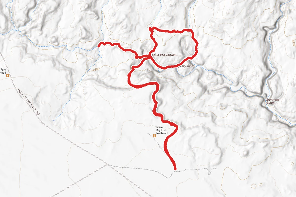 Dry Fork Narrows, Peekaboo and Spooky Slot Canyons