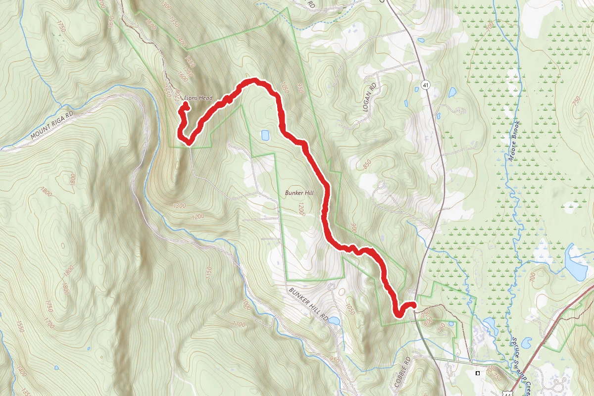 Lions Head via Appalachian Trail