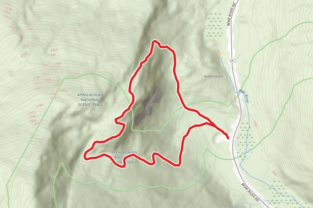 Eyebrow Trail and Appalachian Trail Loop