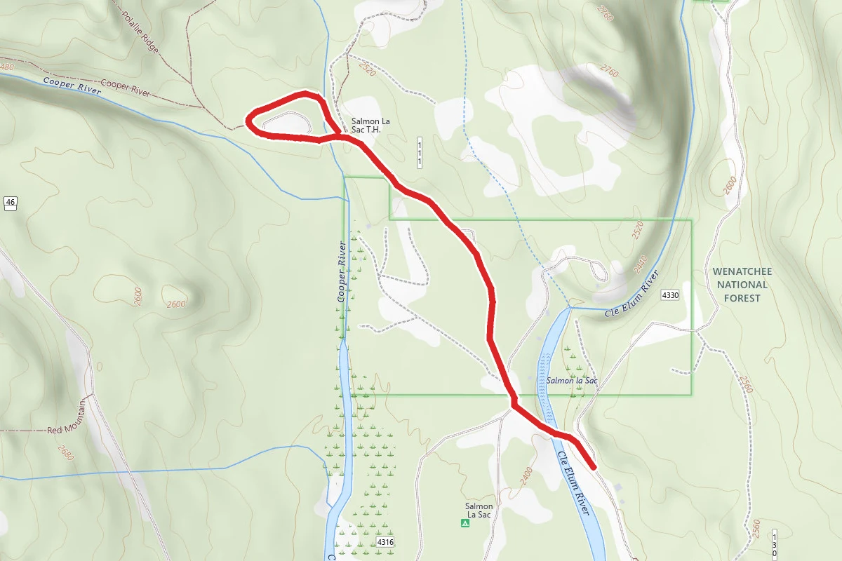 Waptus Trailhead Loop Xc Ski