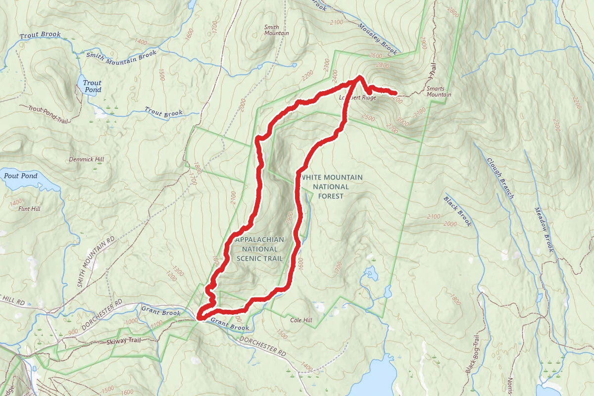 Smarts Mountain via Appalachian Trail