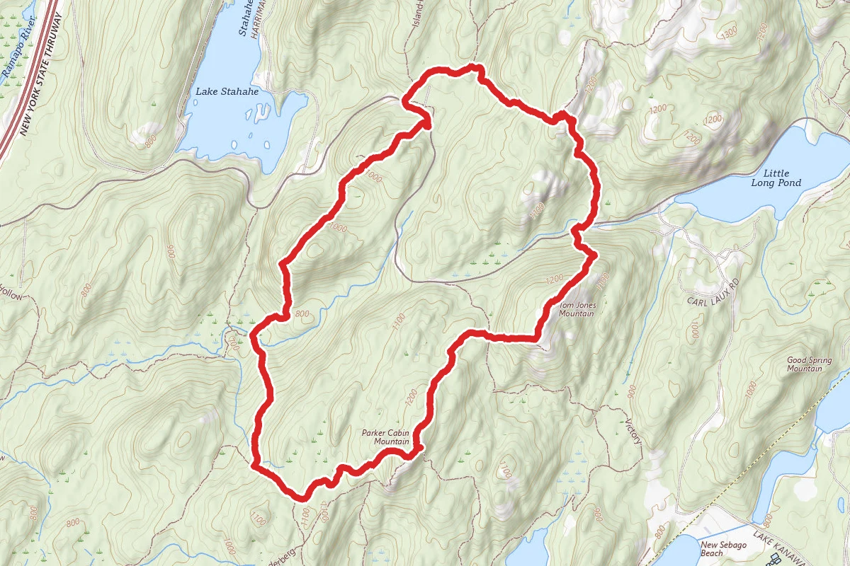 Parker Cabin and Tom Jones Mountain Loop