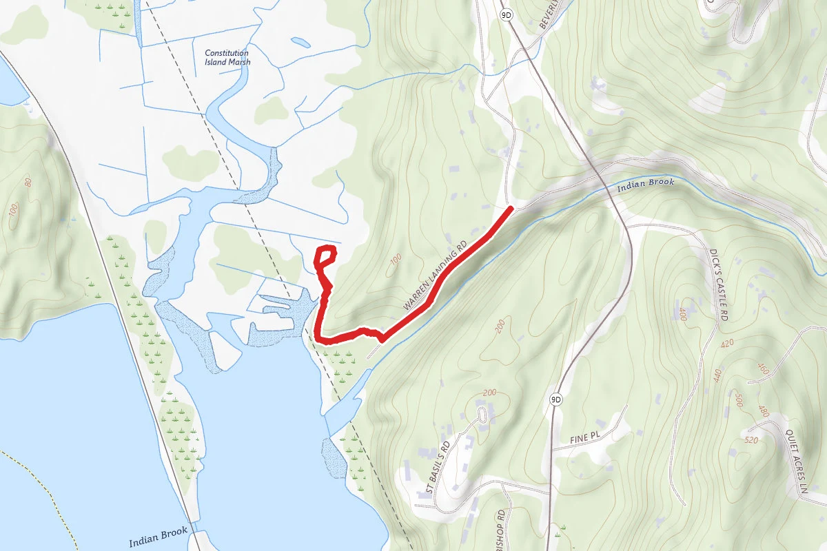 Constitution Marsh Audubon Center and Sanctuary Trail