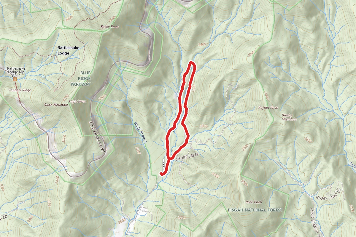 Shope Creek Road Loop