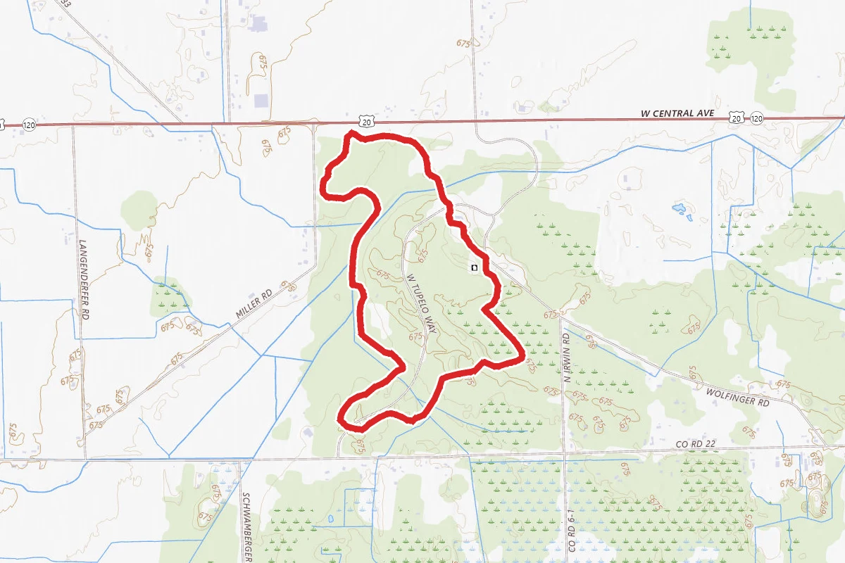 Secor Metropark Brown Trail