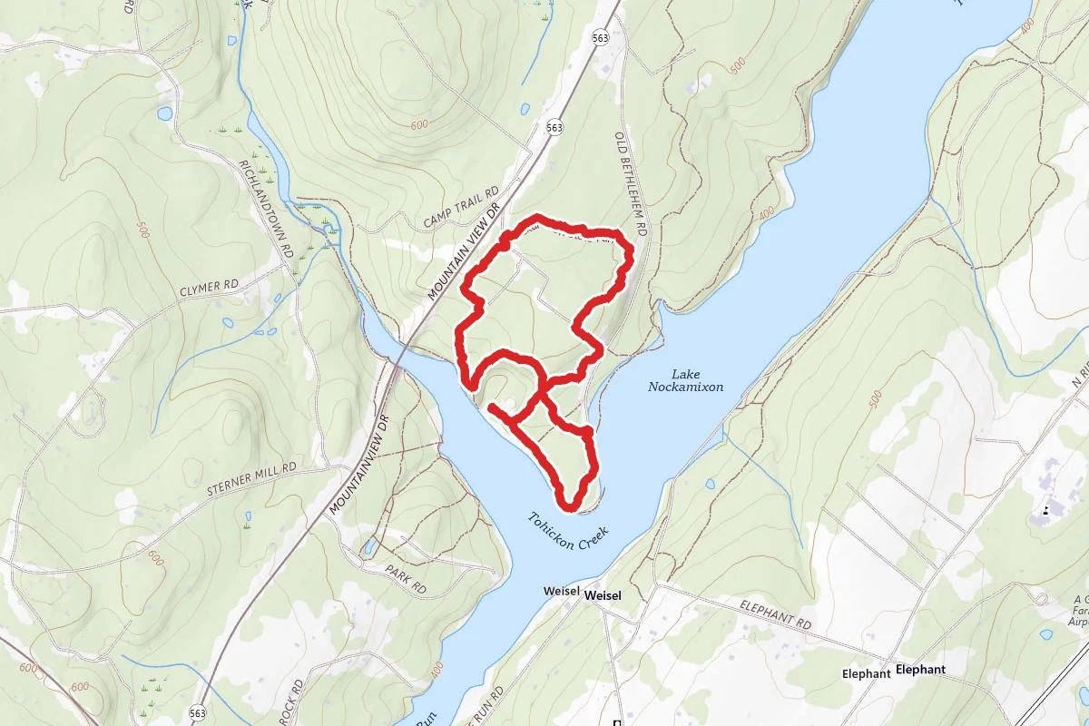 Lake Nockamixon Quarry Trail