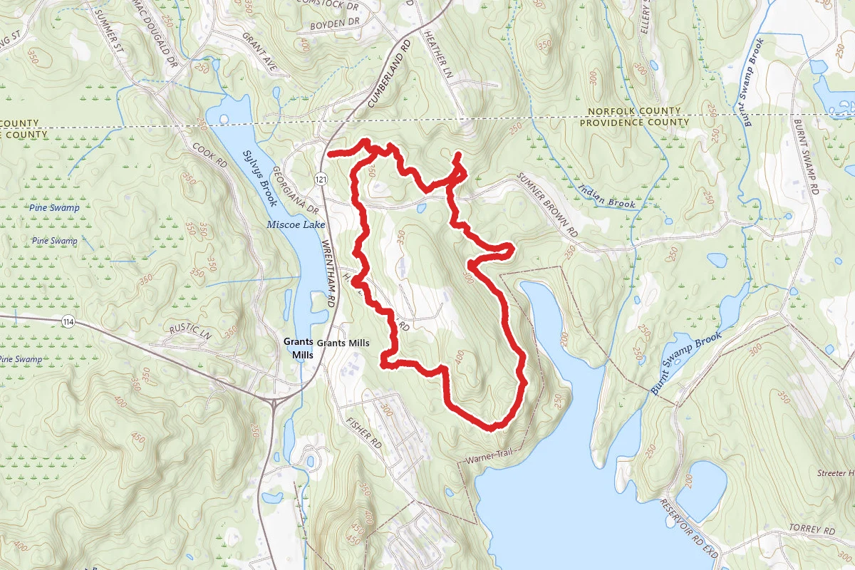 Mercy Woods and Ridge Perimeter Loop