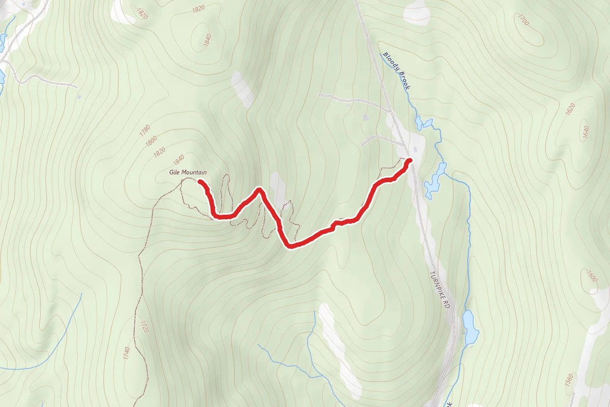 Gile Mountain Trail