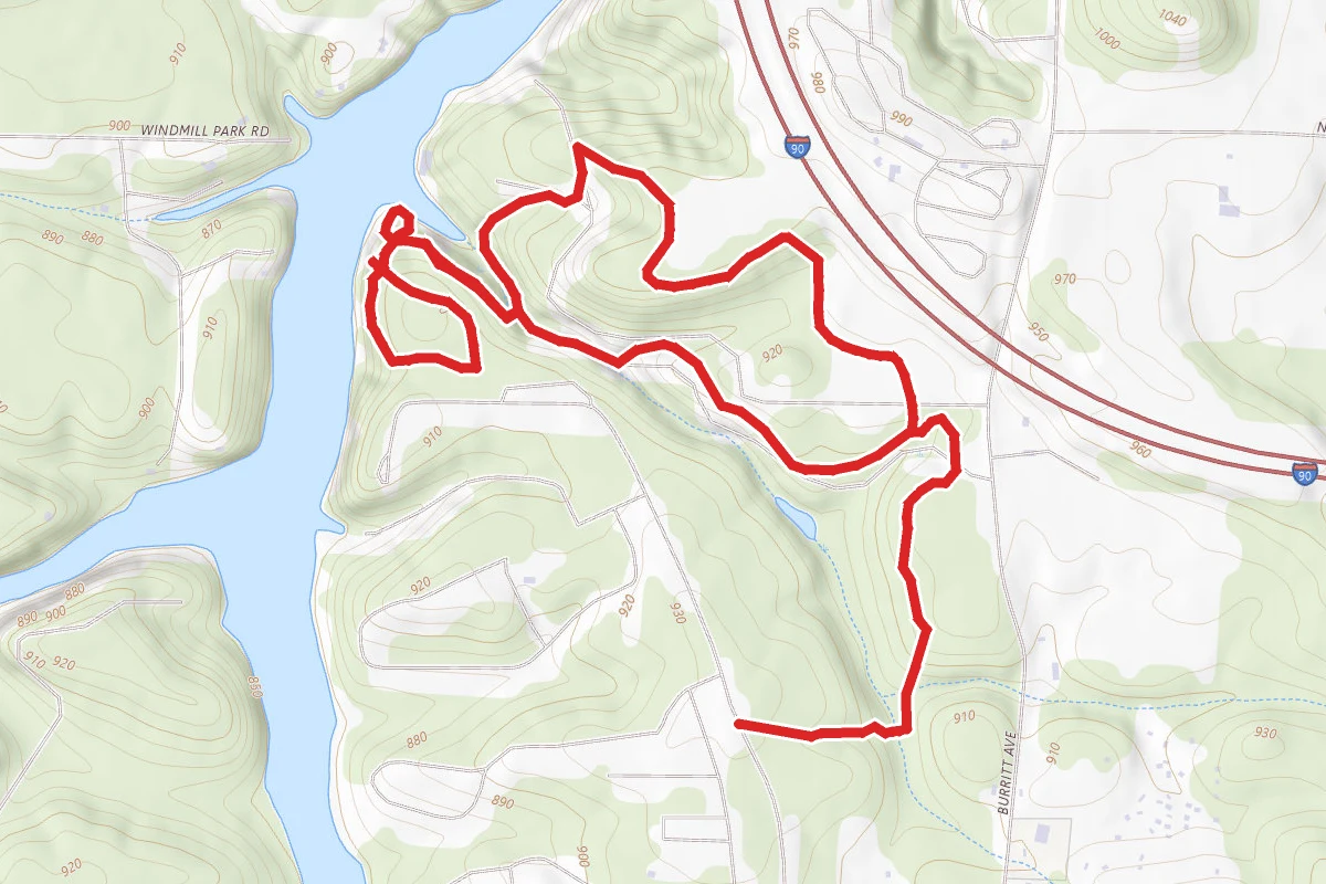 Ishnala and Echo Rock Trail Loop