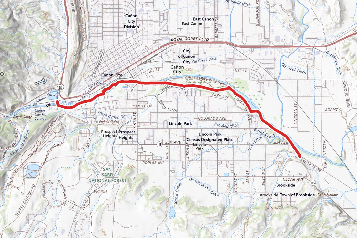 Arkansas Riverwalk Trail