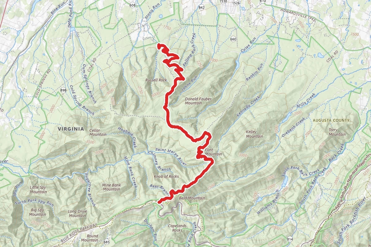 Cold Spring Bald Mountain Trail