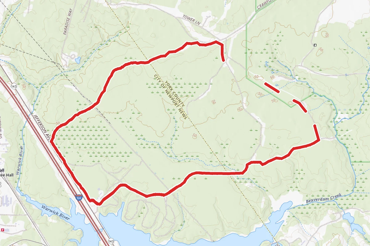 Newport News Bikeway Loop