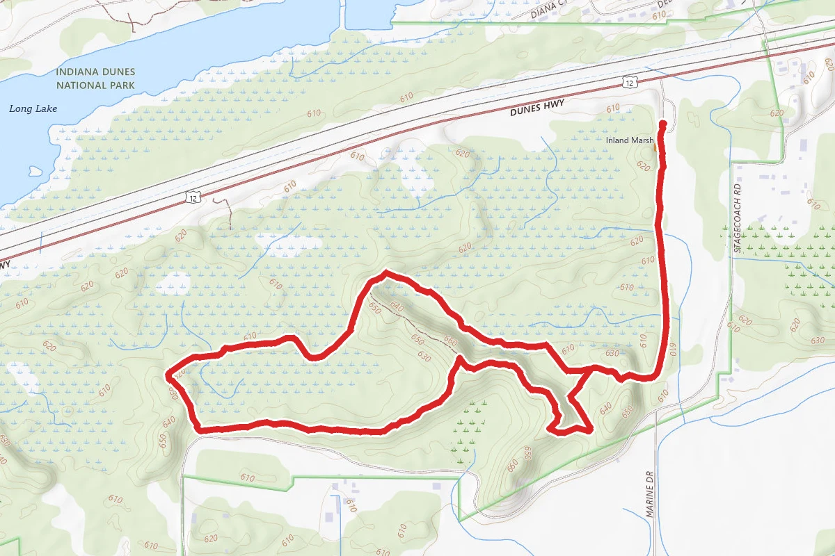 Tolleston Dunes Trail