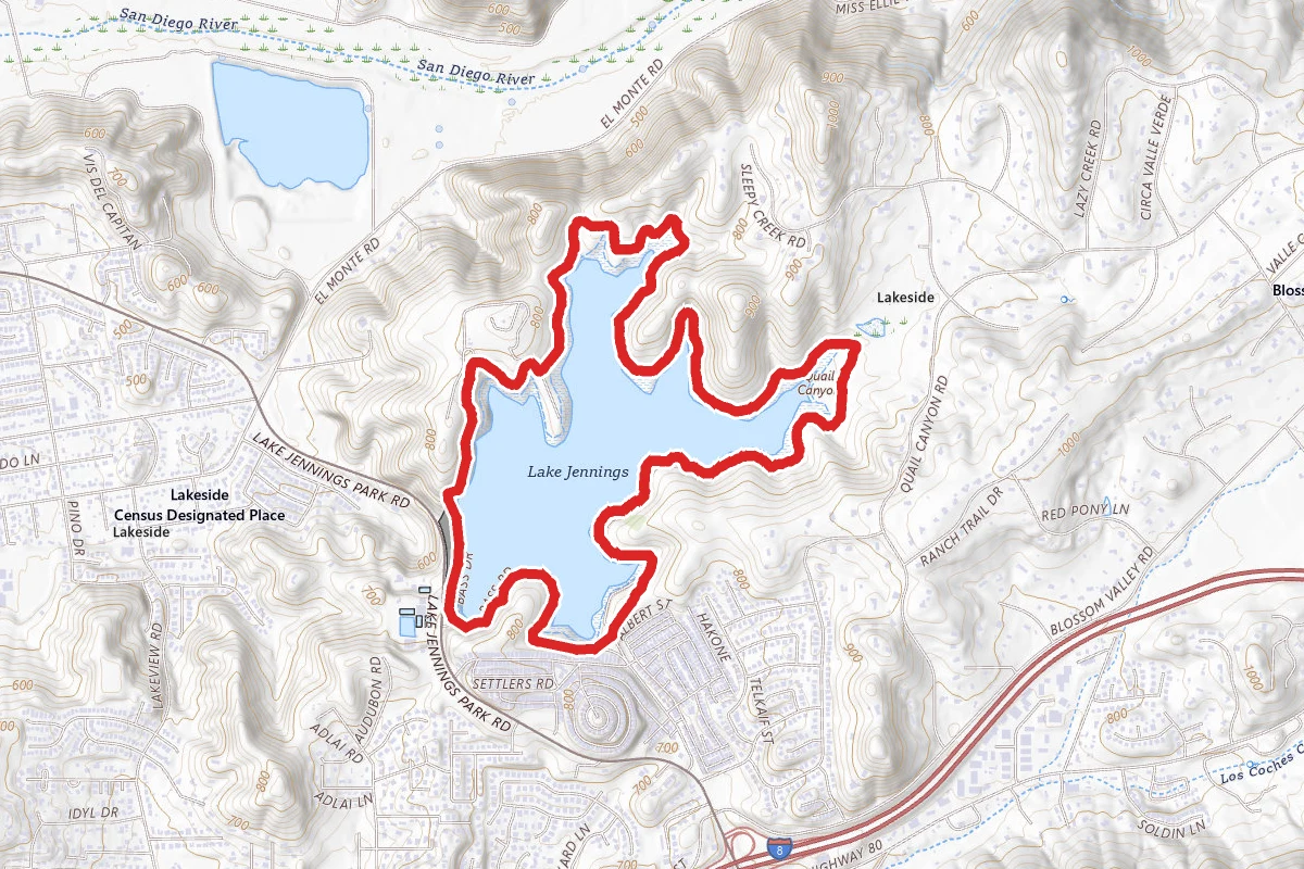 Lake Jennings Trail