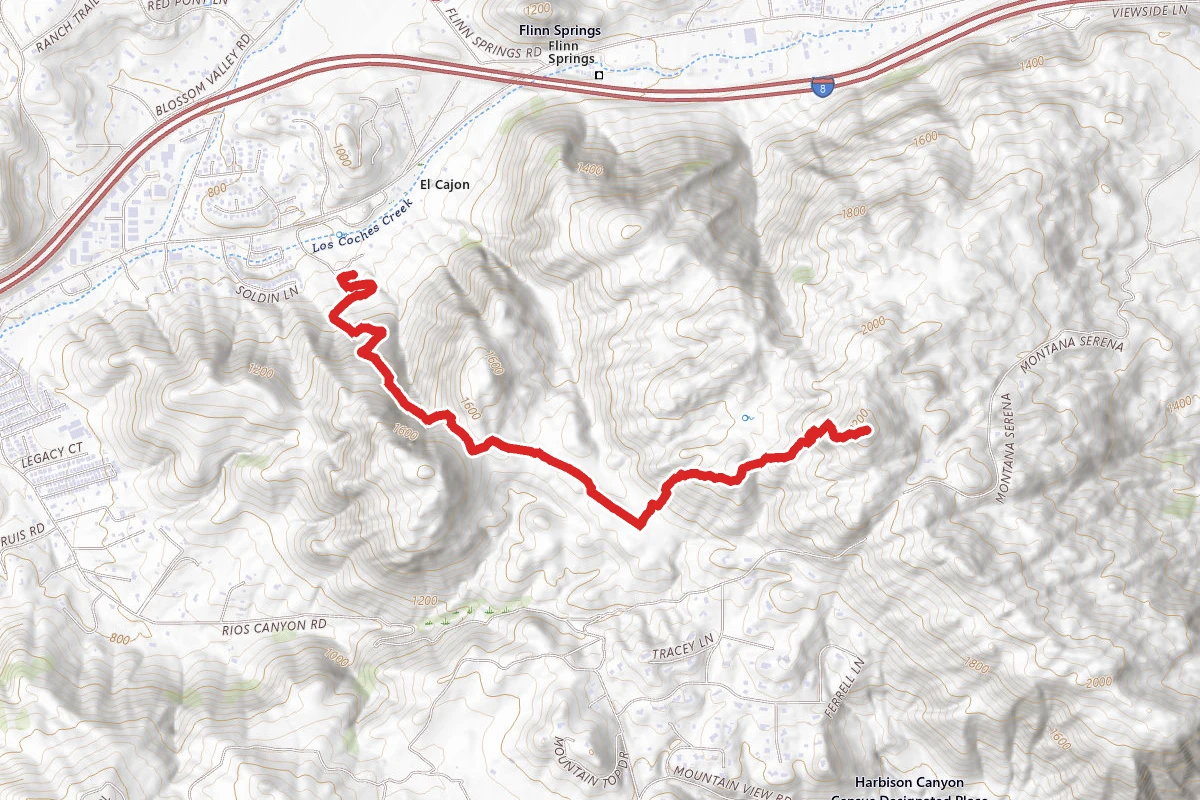 Flinn Peak Trail