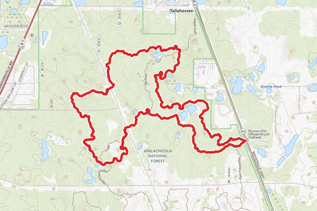 Munson Hills Mtn Bike Tr