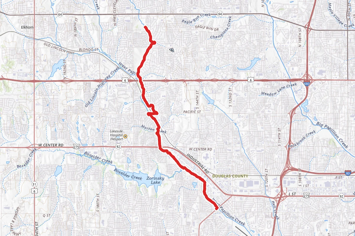 West Papio Trail