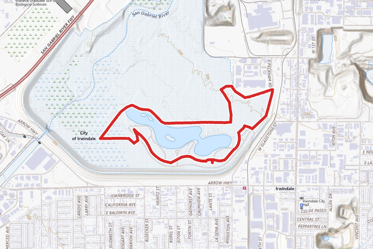Santa Fe Dam Loop Trail