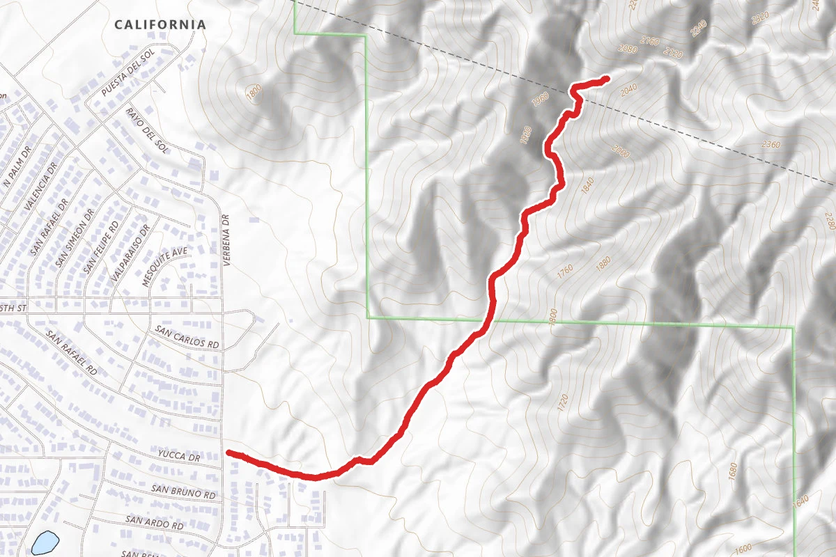 Swiss Canyon Trail