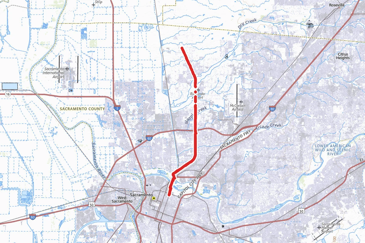 Sacramento Northern Bikeway Trail