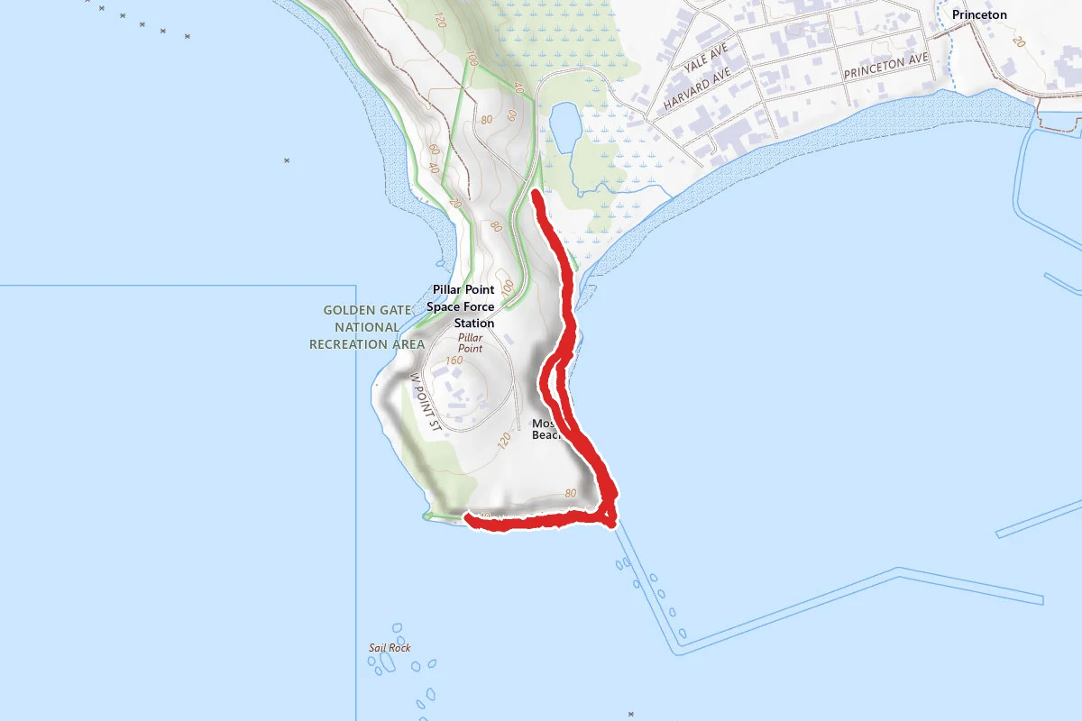 Maverick's Beach Trail