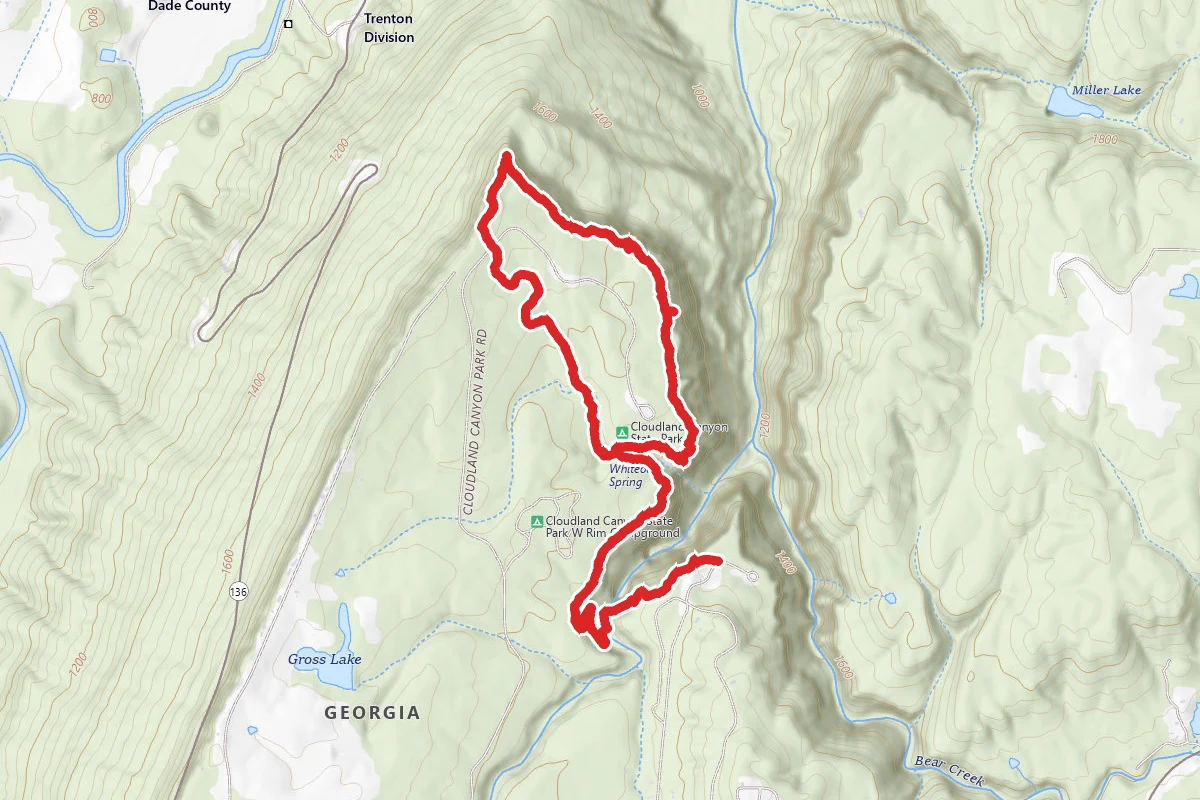 West Rim Loop Trail