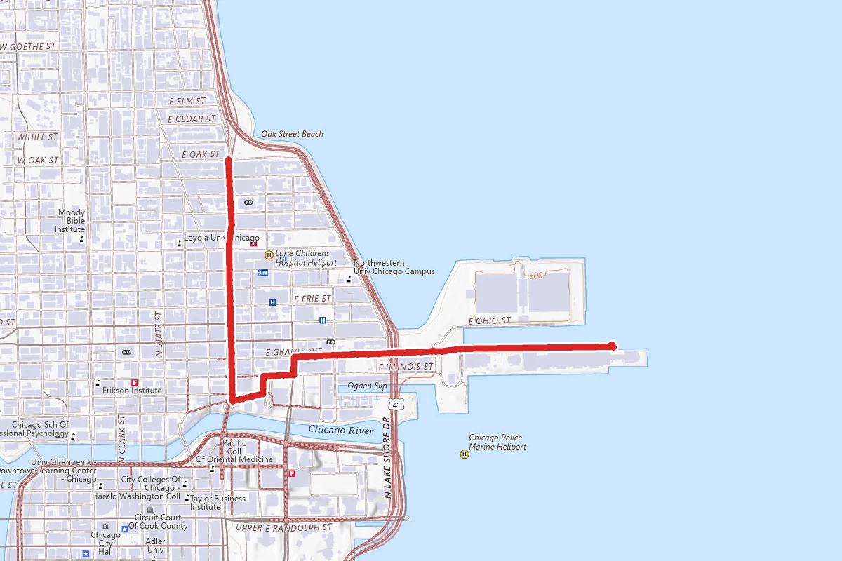 Magnificent Mile and Navy Pier - Chicago