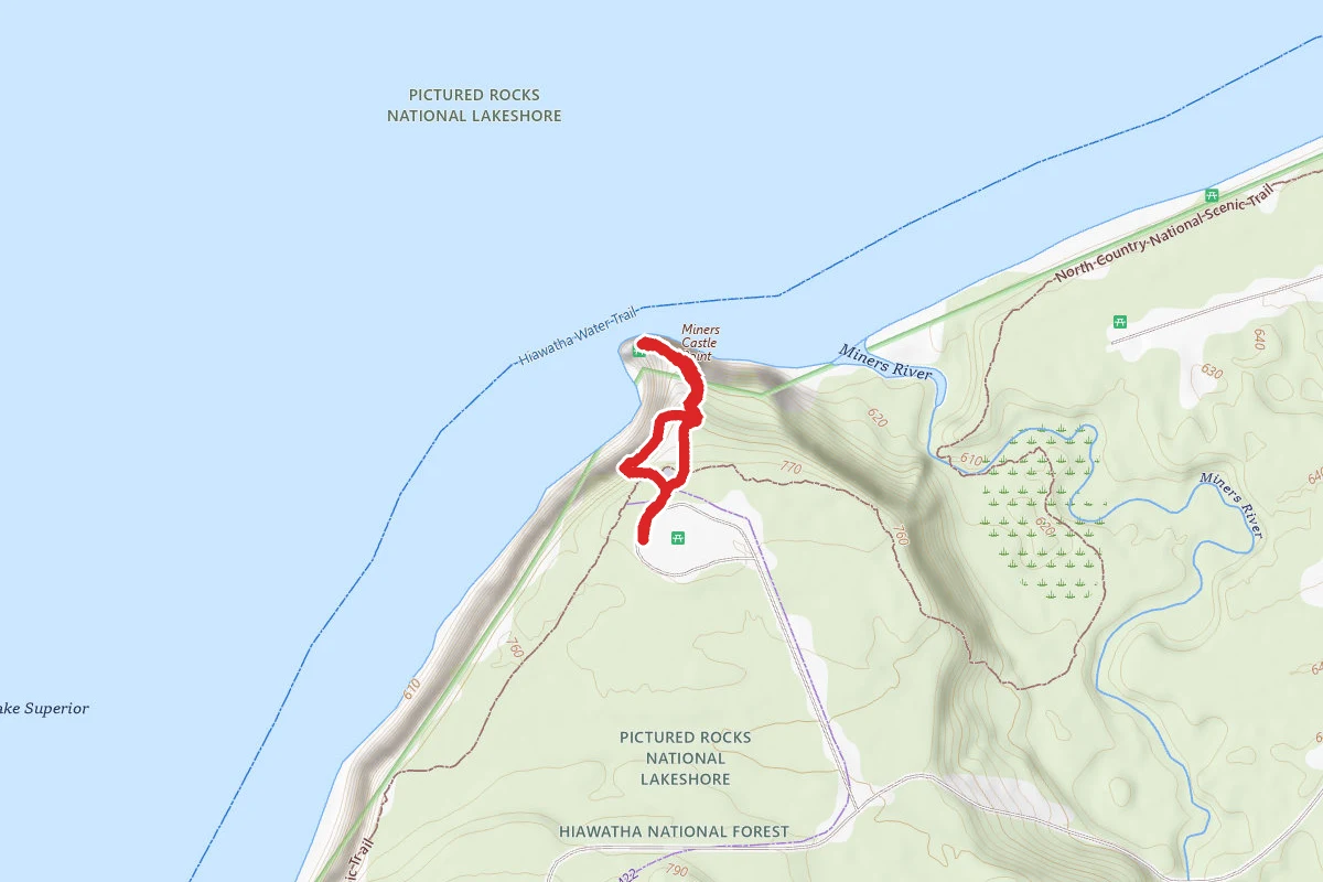 Miners Castle Trail