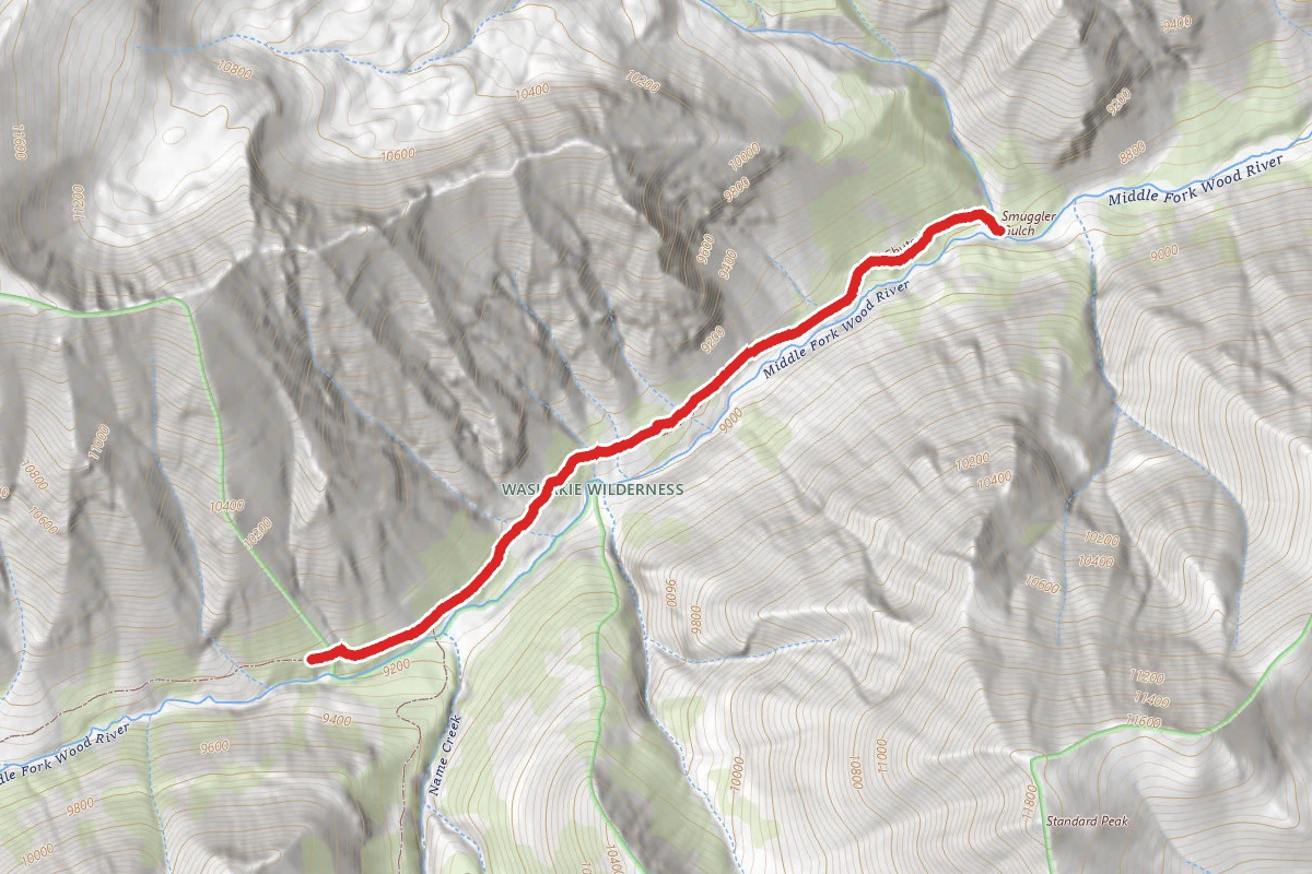 Coal Chute Pass Trail