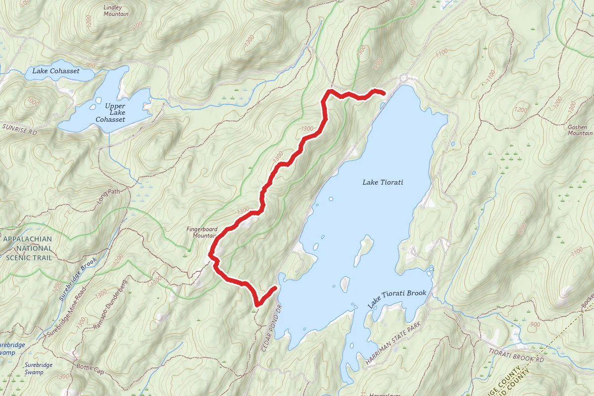 Lake Tiorati Beach Trail