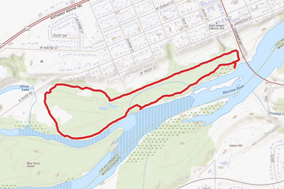 Side Cut Metropark Loop