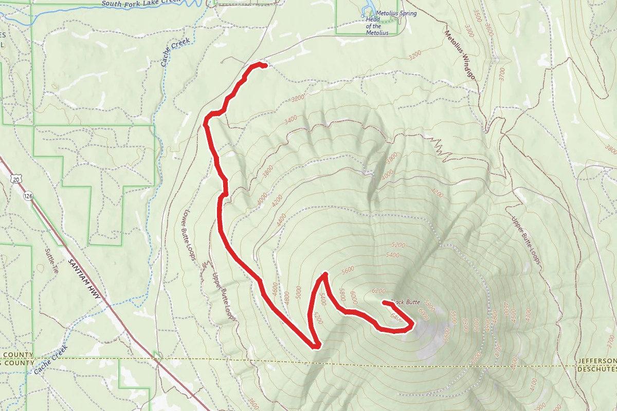 Historic Black Butte Trail # 4026