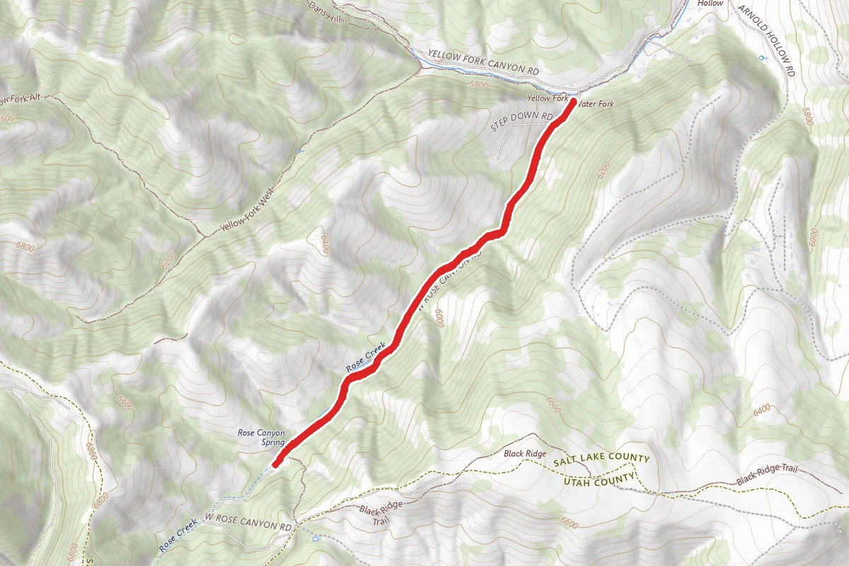 Rose Canyon Spring Trail