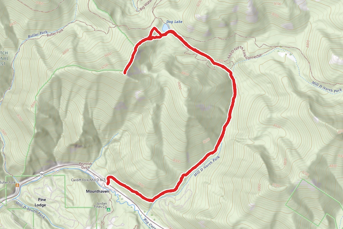Reynold's Peak via Mill D North