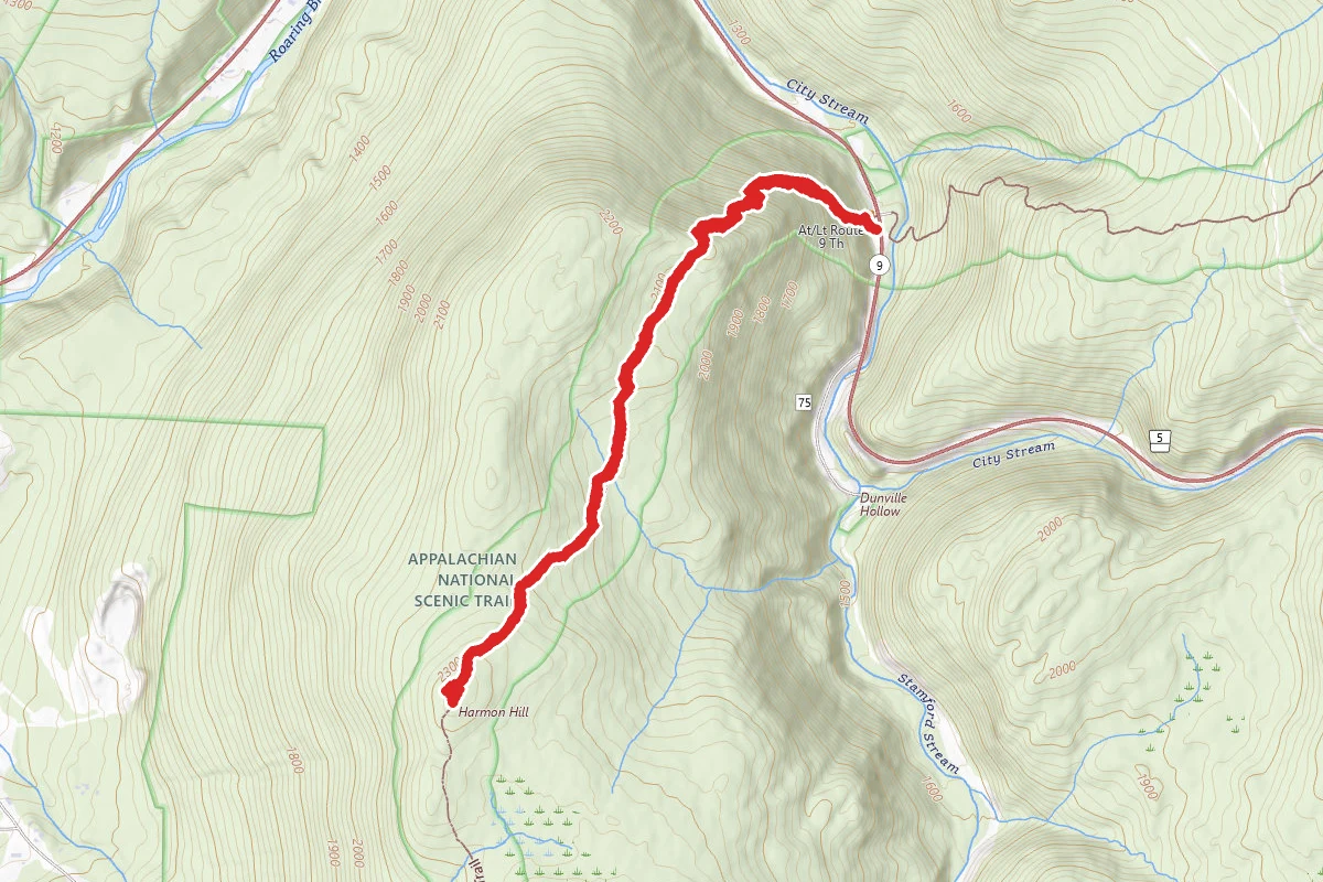 Harmon Hill via Long Trail (Appalachian Trail)