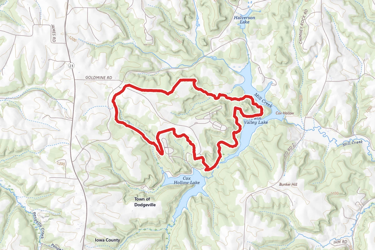 Governor Dodge State Park Trail