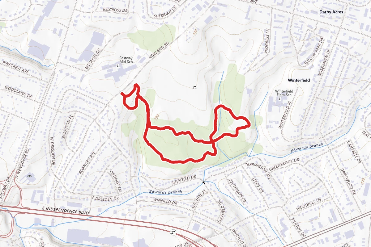 Evergreen Nature Preserve Loop