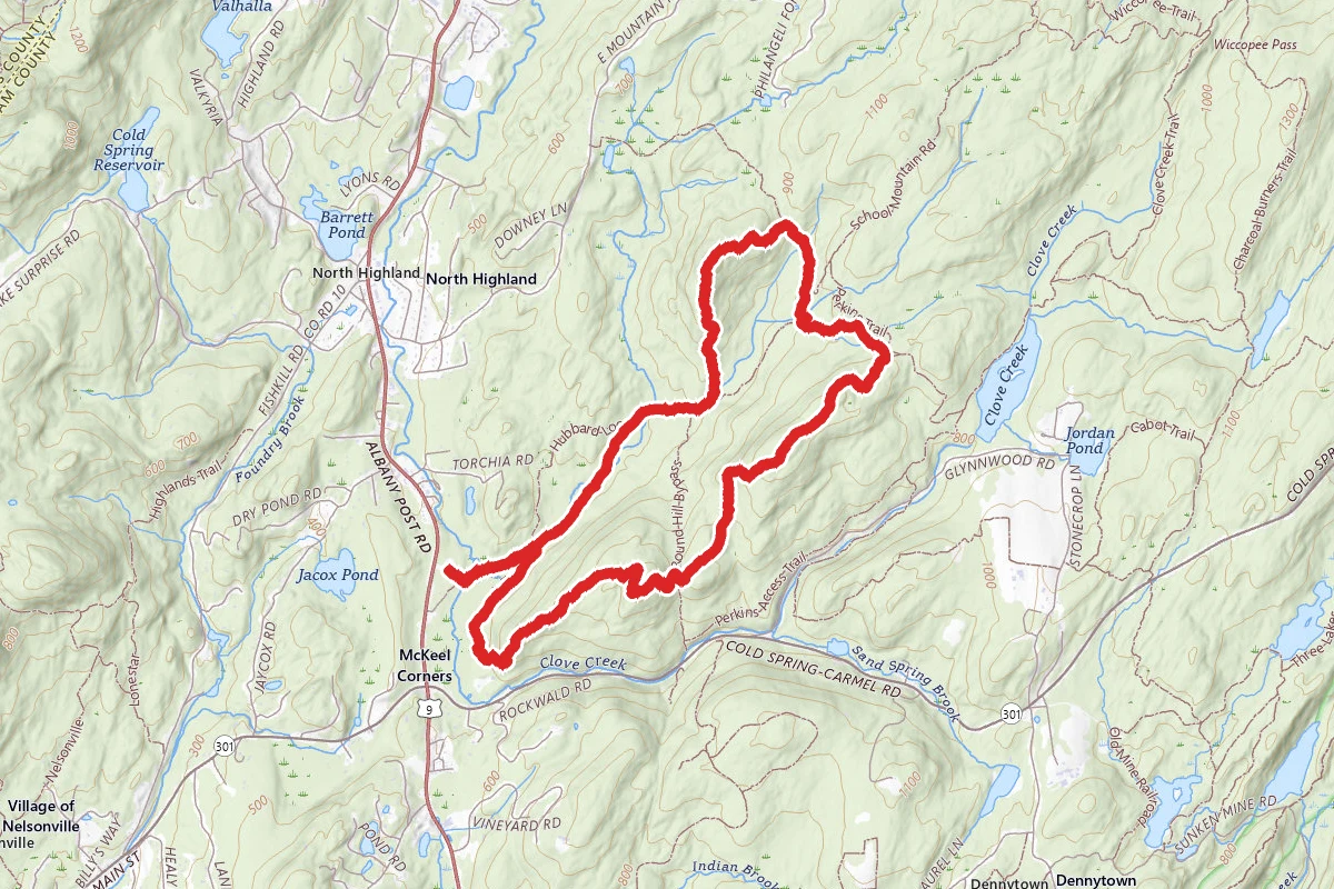 East Mountain and Round Hill Loop