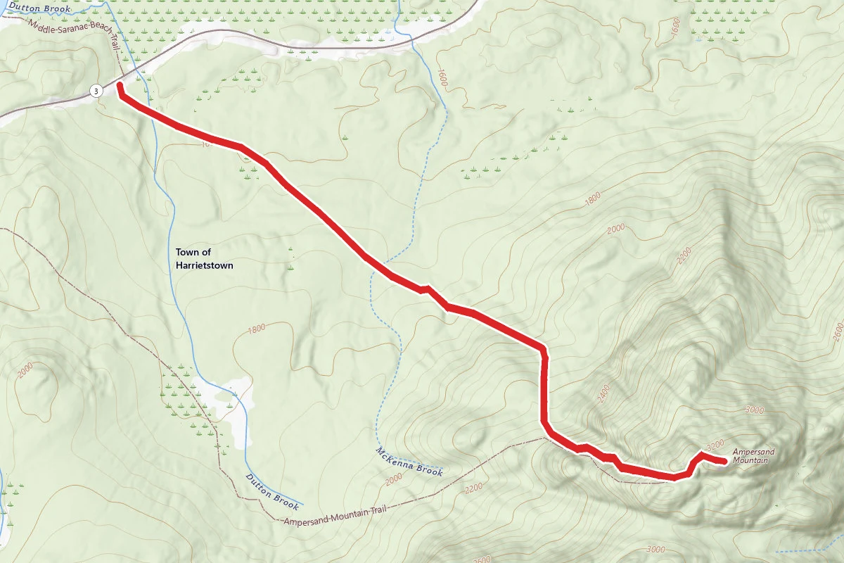 Ampersand Mountain Trail