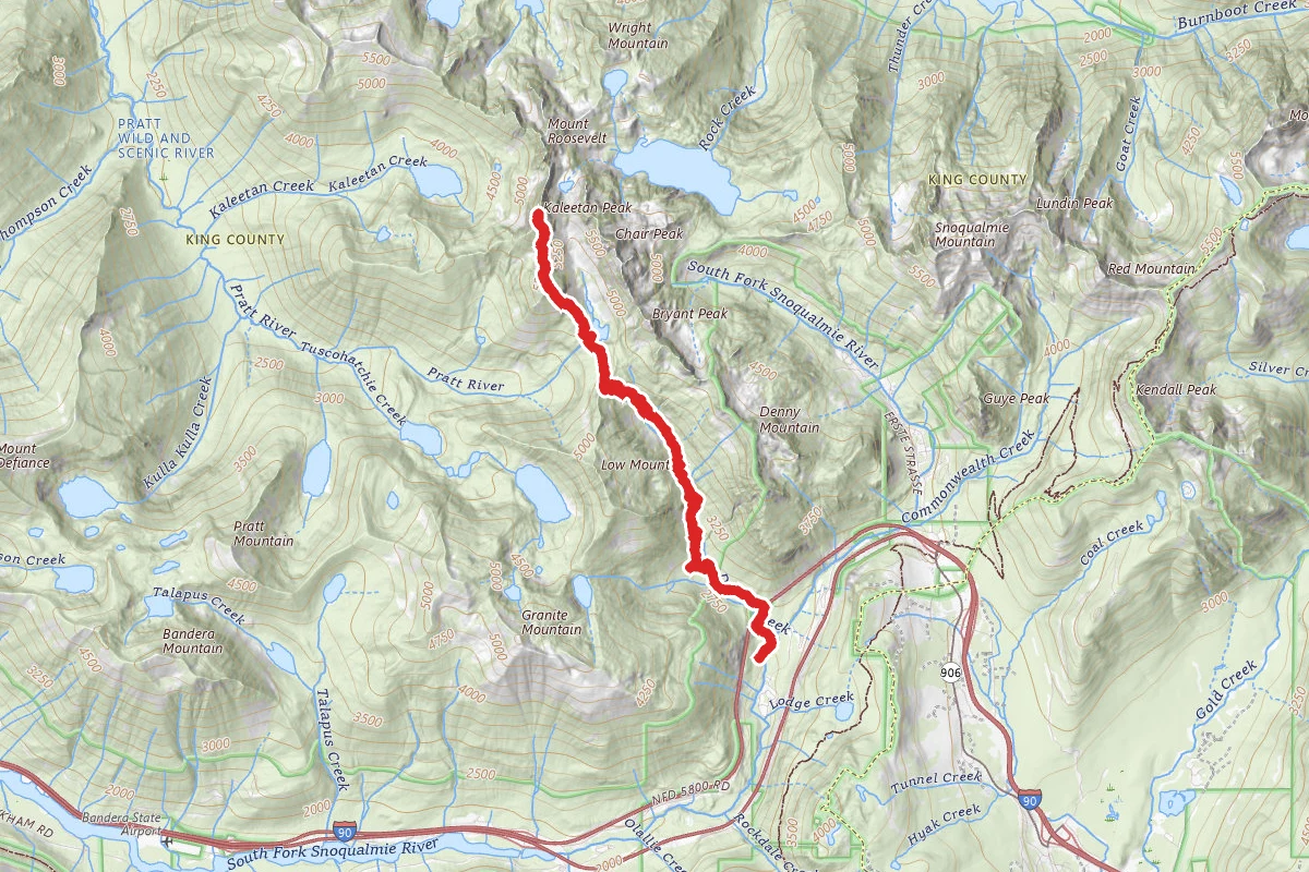 Kaleetan Peak Trail