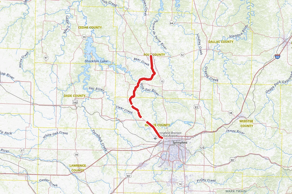 Frisco Highline Trail