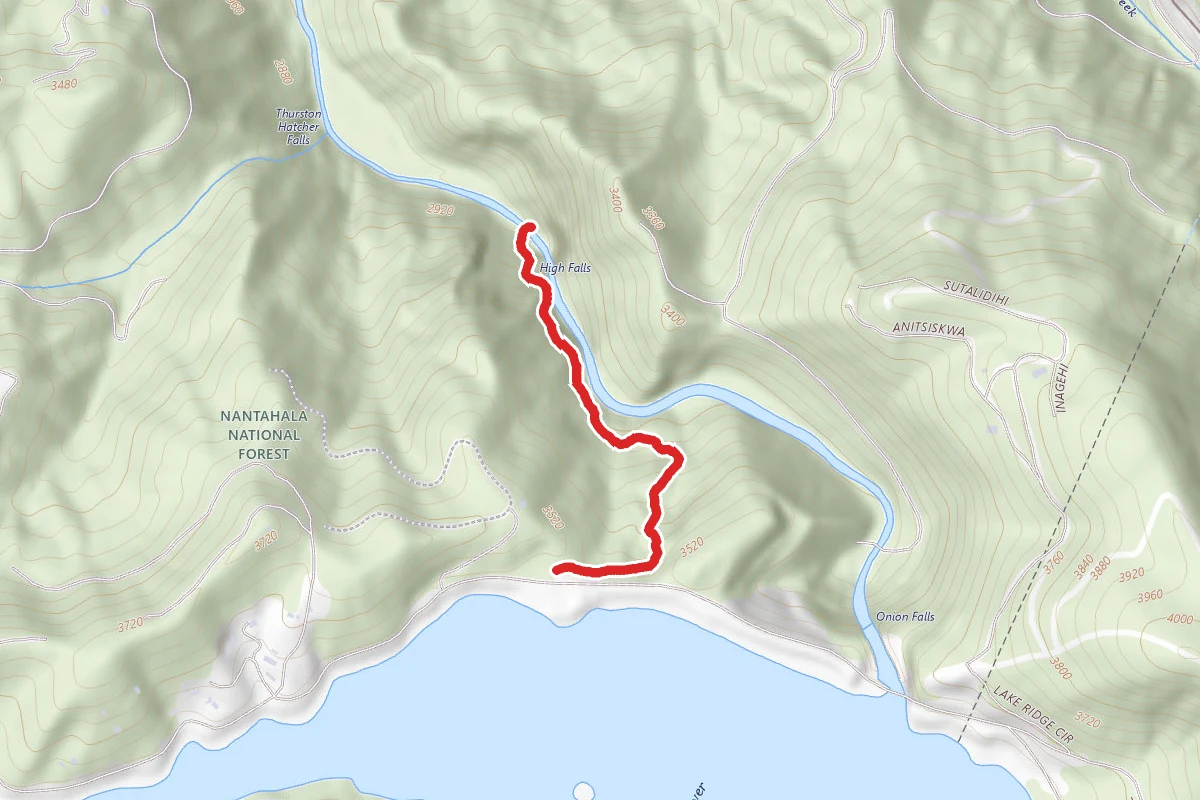 High Falls Trail via Ralph J Andrews Park