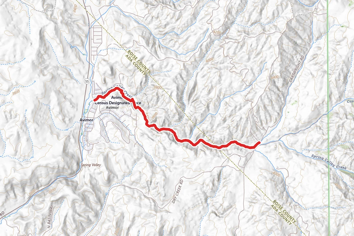 Spring Valley Creek Trail