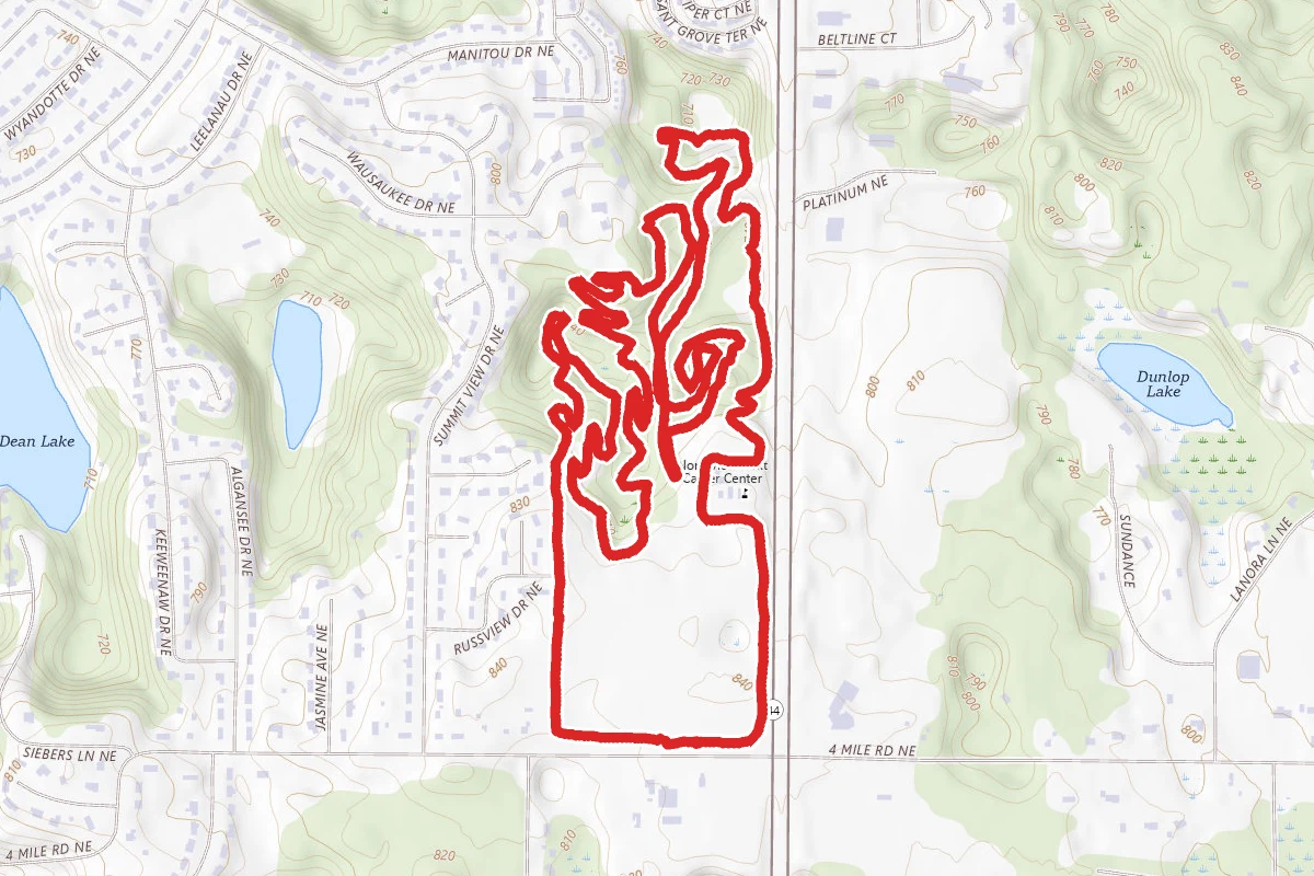 Robinette’s Mountain Bike Trail