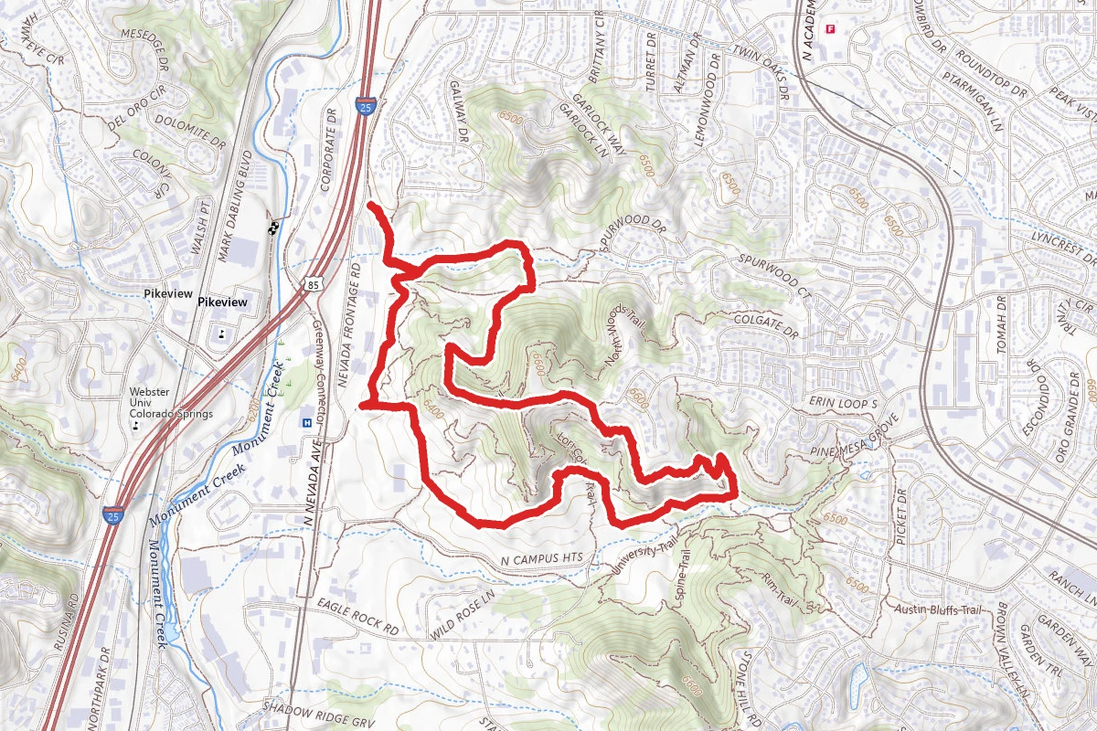 Pulpit Rock Park Loop